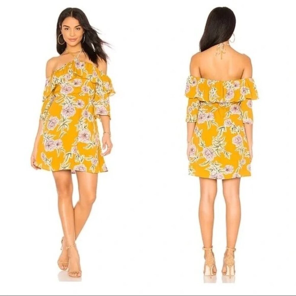Revolve Cupcakes & Cashmere Fonda Floral Dress Womens small